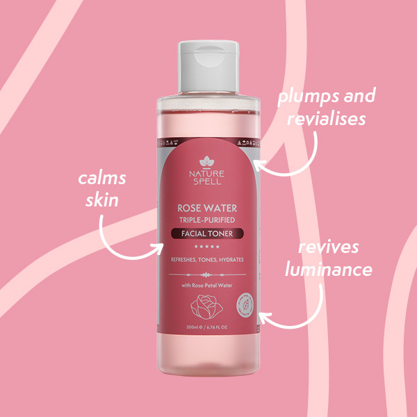 Nature Spell Rose Water Face Toner