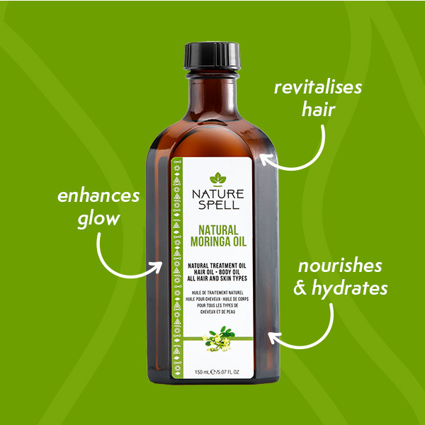 Nature Spell Moringa Oil For Hair & Body