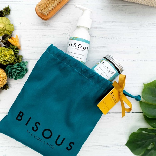 BISOUS by L'ORGANIQ Cleanse and Glow Duo Gift Bag