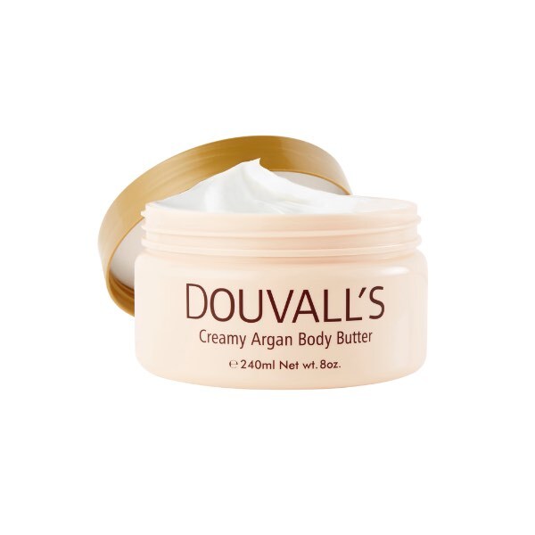 Douvall's Organic Argan Body Butter Unscented 240ml