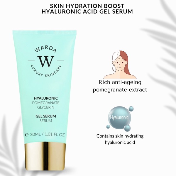 Warda Skin Hydration Boost Hyaluronic Acid Gel Serum 30ml