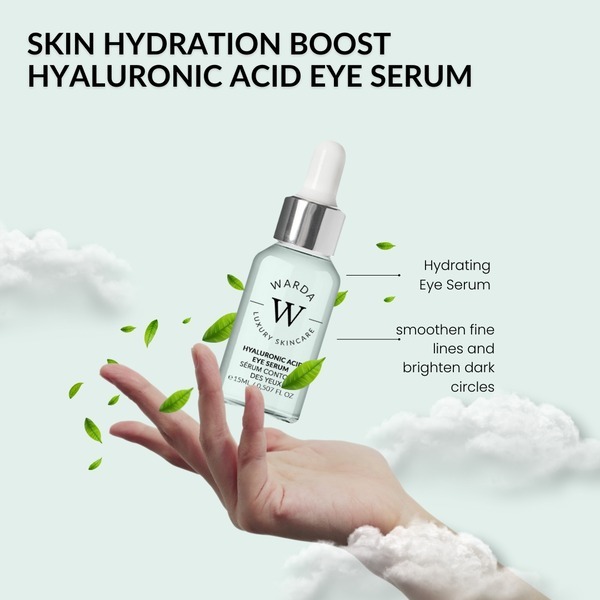 Warda Skin Hydration Boost Hyaluronic Acid Eye Serum 15ml