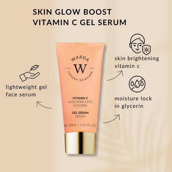 Warda Skin Glow Boost Vitamin C Gel Serum 30 ml