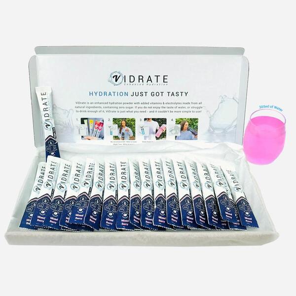 ViDrate Night Time Hydration Sachets Mixed Berry X 30