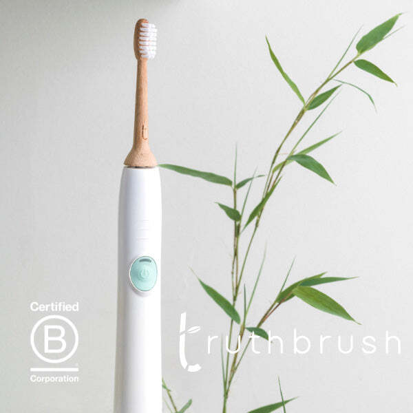 Truthbrush Bamboo Sonic Electric Toothbrush Heads x 1 Year