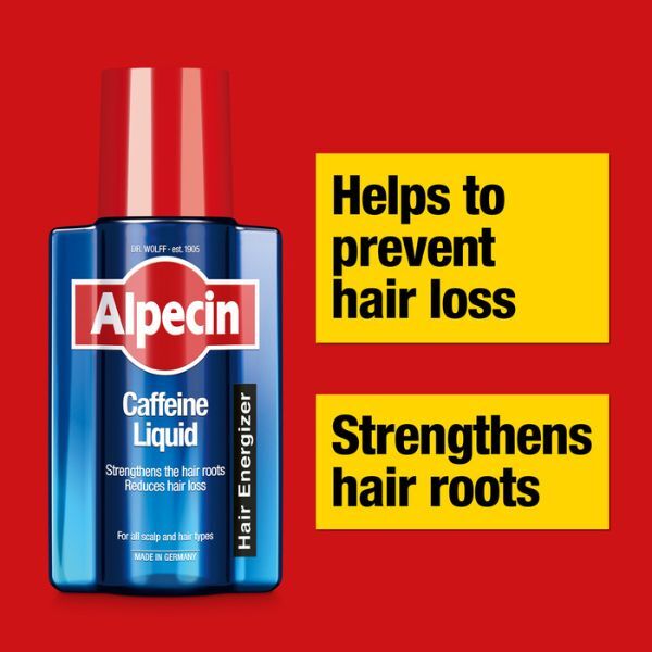 Alpecin Caffeine Liquid Tonic 2x 200ml | Prevents Hair Loss