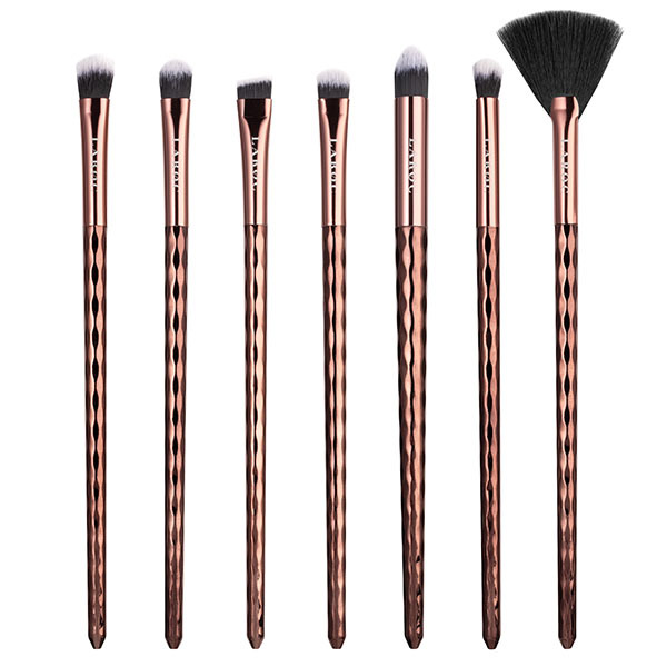 LaRoc 10 Piece Diamond Brush Set - Bronze