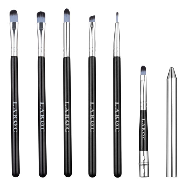 LaRoc 12 Piece - Blue Kabuki Brushes Set