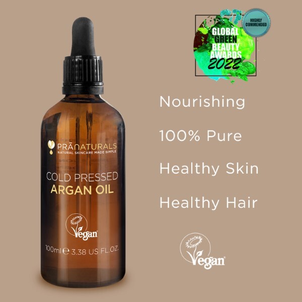 PraNaturals Cold Pressed Argan Oil 100ml