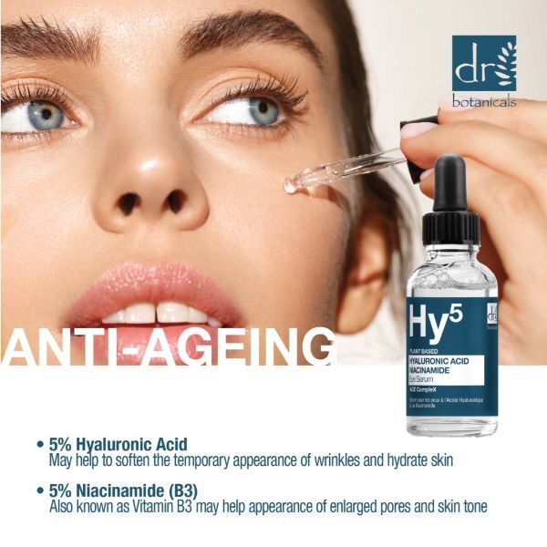 Dr Botanicals Hyaluronic Acid 5% & Niacinamide 5% Eye Serum