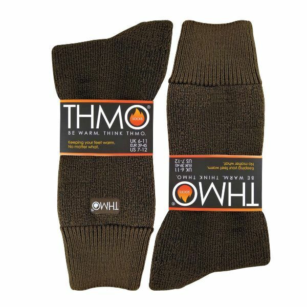 THMO Mens Fleece Lined Winter Thermal Socks 6-11 UK