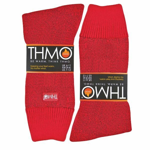 THMO Mens Fleece Lined Winter Thermal Socks 6-11 UK