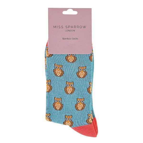 Miss Sparrow Ladies Animal Design Bamboo Socks 4-7 UK