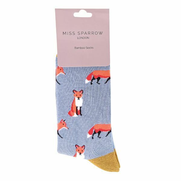 Miss Sparrow Ladies Animal Design Bamboo Socks 4-7 UK