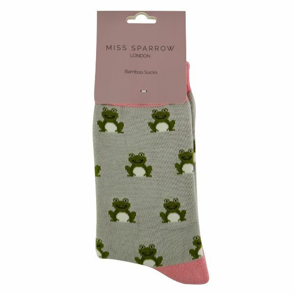 Miss Sparrow Ladies Animal Design Bamboo Socks 4-7 UK