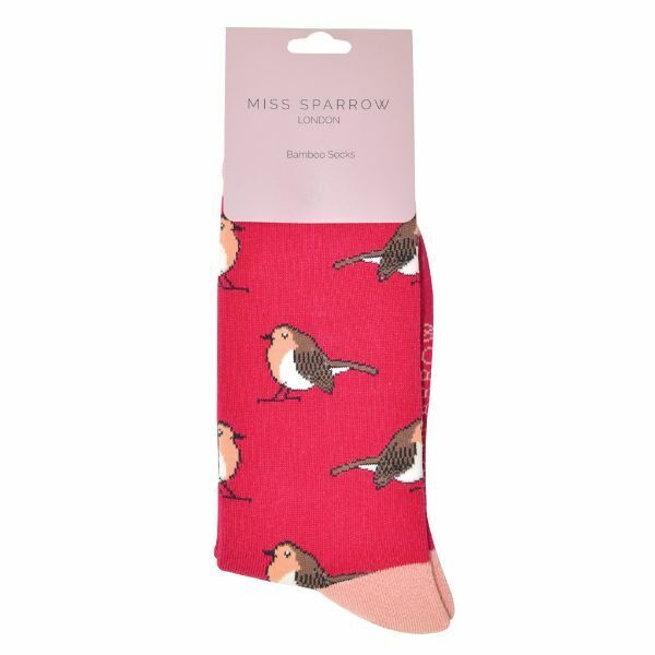 Miss Sparrow Ladies Animal Design Bamboo Socks 4-7 UK