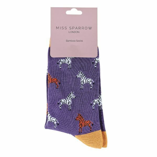 Miss Sparrow Ladies Animal Design Bamboo Socks 4-7 UK