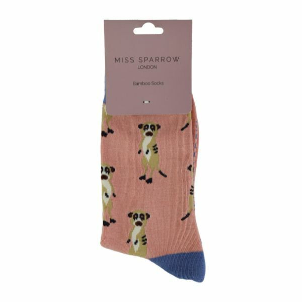 Miss Sparrow Ladies Animal Design Bamboo Socks 4-7 UK