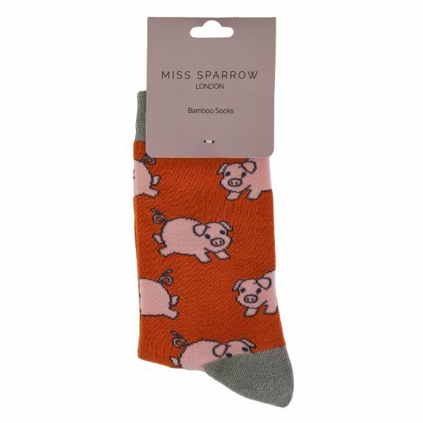 Miss Sparrow Ladies Animal Design Bamboo Socks 4-7 UK