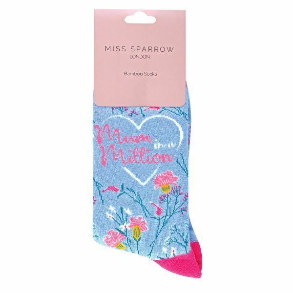 Miss Sparrow Ladies Bamboo Socks for Mum 4-7 UK