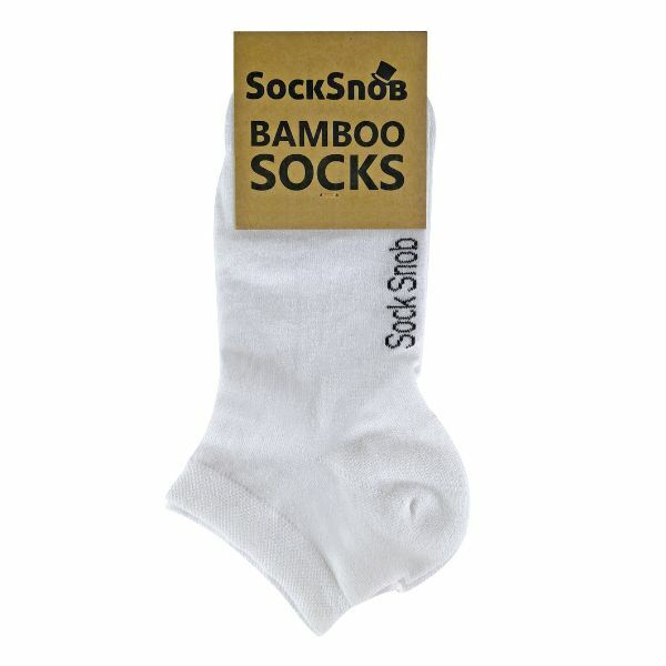 Sock Snob 4 Pairs Ladies Soft Bamboo Trainer Socks 4-8 UK