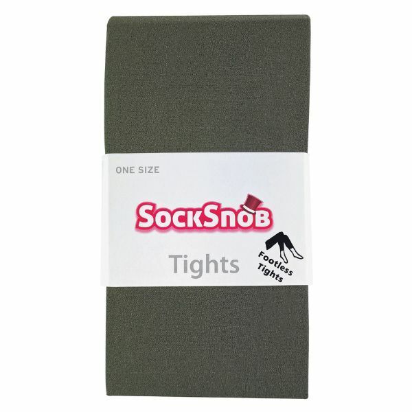 Sock Snob Ladies 40 Denier Opaque Footless Tights 8-14 UK