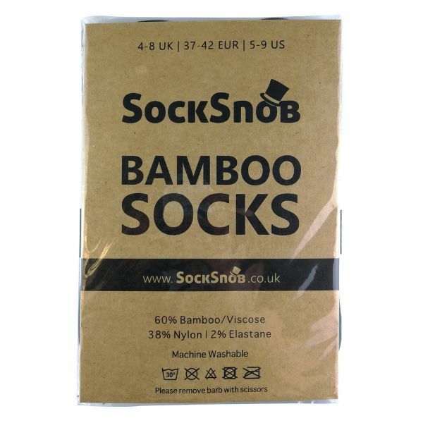 Sock Snob 4 Pk Ladies Bamboo Invisible Liner Socks 4-8 UK