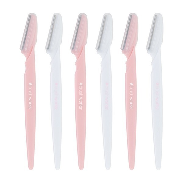 Brushworks Angled Dermaplaners (Pack of 6)