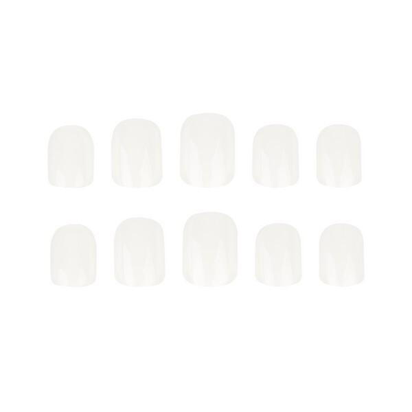 Nail HQ Square White Nails