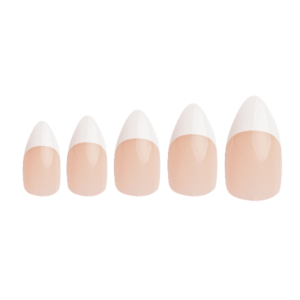 Invogue Bare French Oval Nails - Pack of 28