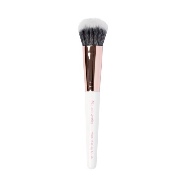 Brushworks White & Gold Multi Tasking Brush