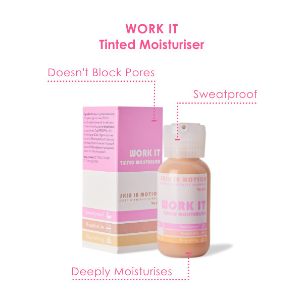 Skin in Motion - WORK IT Tinted Moisturiser 30ml