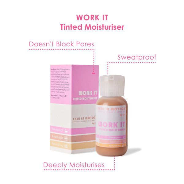 Skin in Motion - WORK IT Tinted Moisturiser 30ml