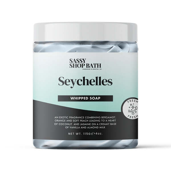 Sassy Scents Seychelles Whipped Soap 115g