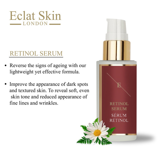 Eclat Skin London Retinol Serum + Cream + Collagen Eye Pads