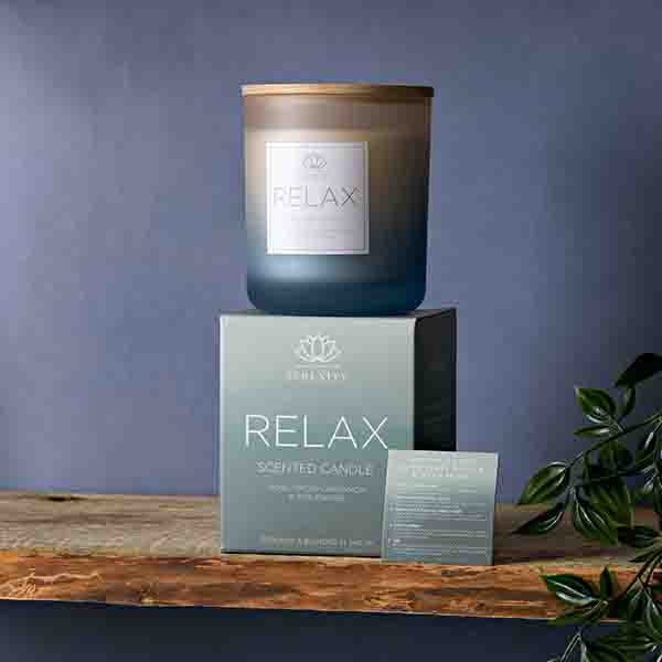 Serenity Relax Candle 270g Rose & Spiced Cardamon 270gm