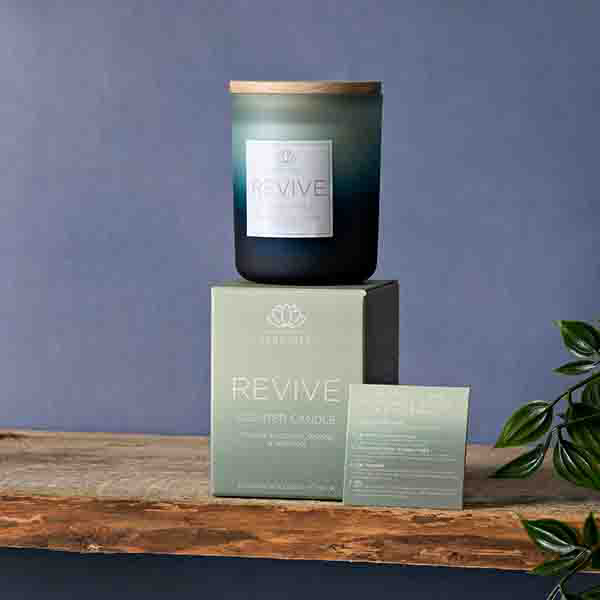 Serenity Revive Candle Orange Blossom,Jasmine,Saffron 120gm