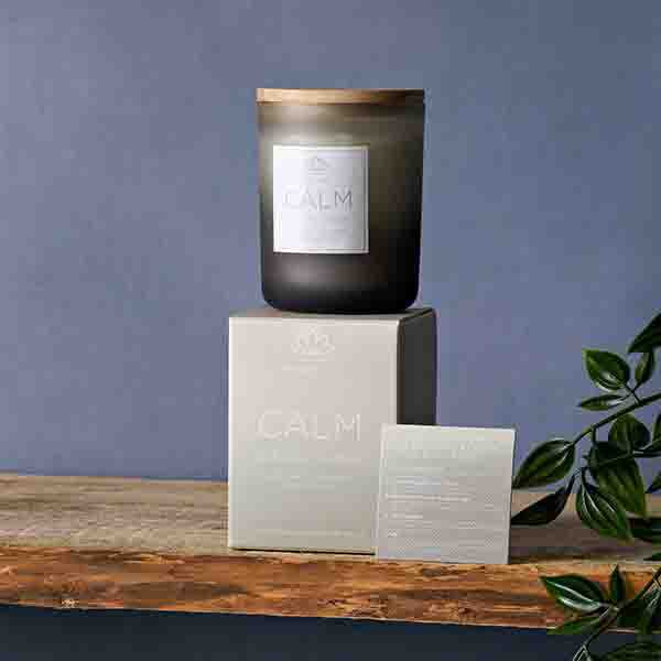 Serenity Calm Candle  Bergamot, Lavender & Sandlewood 120gm