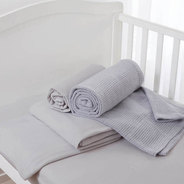 Clair De Lune Soft And Luxurious Baby Starter Set Grey