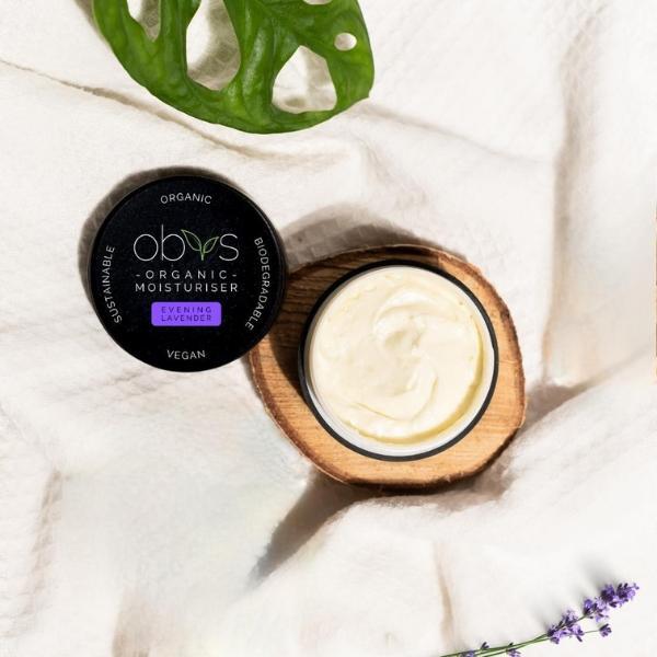 Obvs Skincare Organic Evening Lavender Moisturiser 50ml