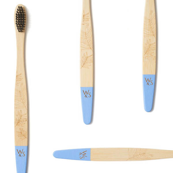 Wild & Stone | Adult Bamboo Toothbrush - 4 Pack - Firm