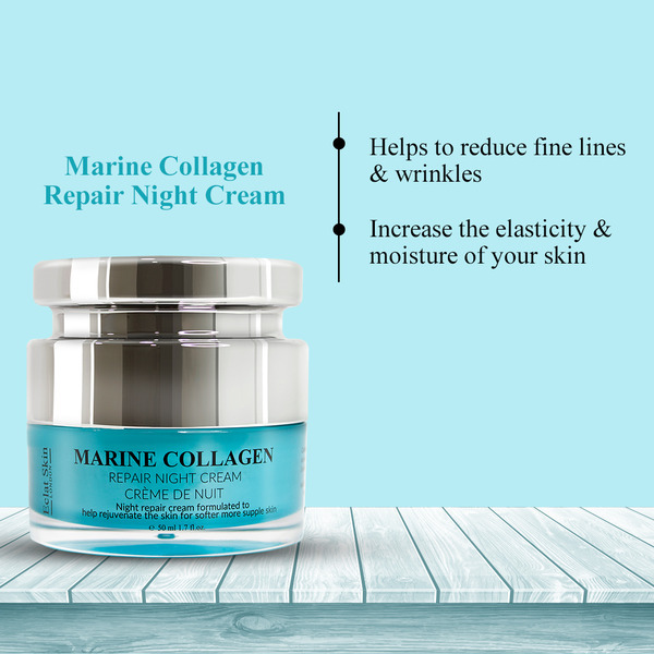 Eclat Skin London Marine Collagen Night Cream 50ml