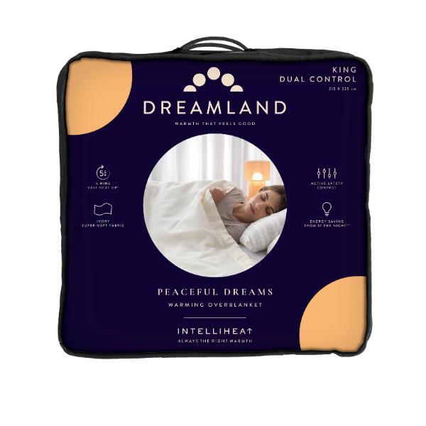 Dreamland Warming Overblanket - King Dual Control