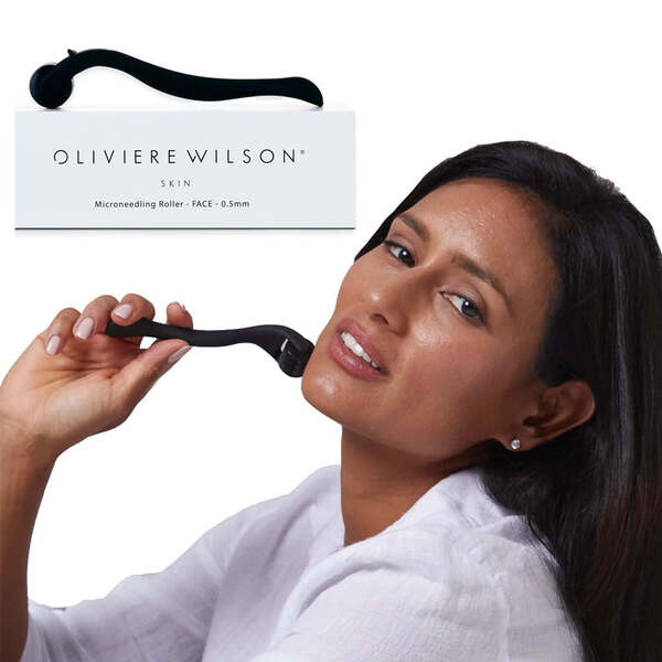 OLIVIEREWILSON Face Microneedling Roller 0.5mm