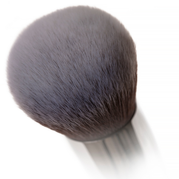 Nanshy Buffed Base Round Kabuki Foundation Brush (Black)