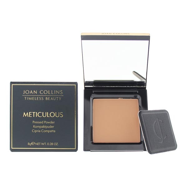 Joan Collins Meticulous Pressed Powder 8g Dark