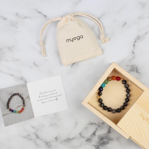 Myga Clarity Bead Bracelet