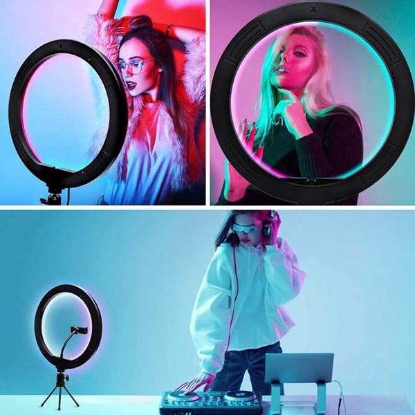 Rio Studio RGB Beauty Ring Light