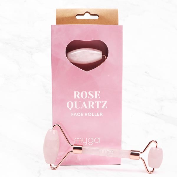 Myga Rose Quartz Facial Roller