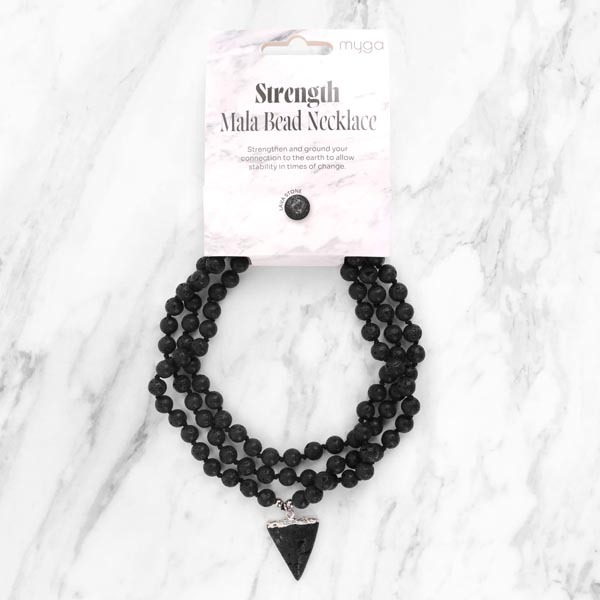 Myga Strength Bead Necklace